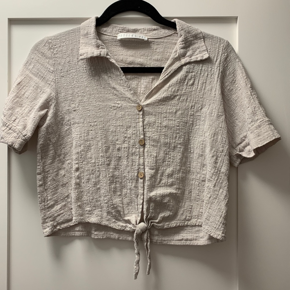 Crop blouse